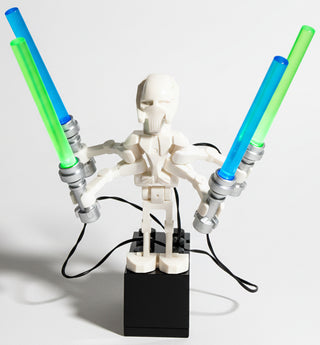 General Grievous LED Light-Up Lightsabers, Battery Operated, LSB-GG Custom Parts United Brick Co®
