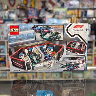 F1® Garage & Mercedes-AMG & Alpine Cars, 60444 - LEGO® City Set