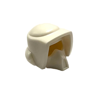 Minifigure, Headgear Helmet SW Scout Trooper Pattern, Part# x52 Part LEGO® White Very Good