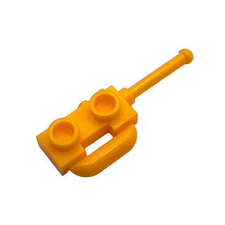 Minifigure, Utensil Radio (Walkie-Talkie) with Extended Handle, Part# 3962b Part LEGO® Bright Light Orange
