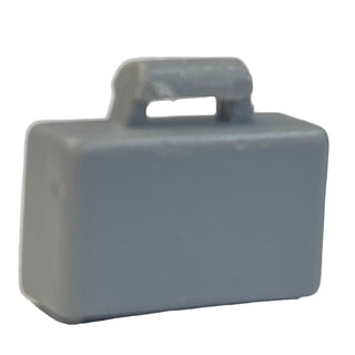 Minifigure, Utensil Briefcase / Suitcase, Part# 4449 Part LEGO® Light Bluish Gray
