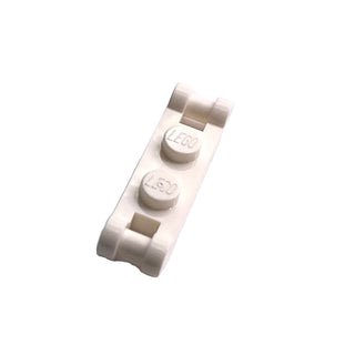 Plate, Modified 1x2 with Bar Handles on Ends, Part# 18649 Part LEGO® White