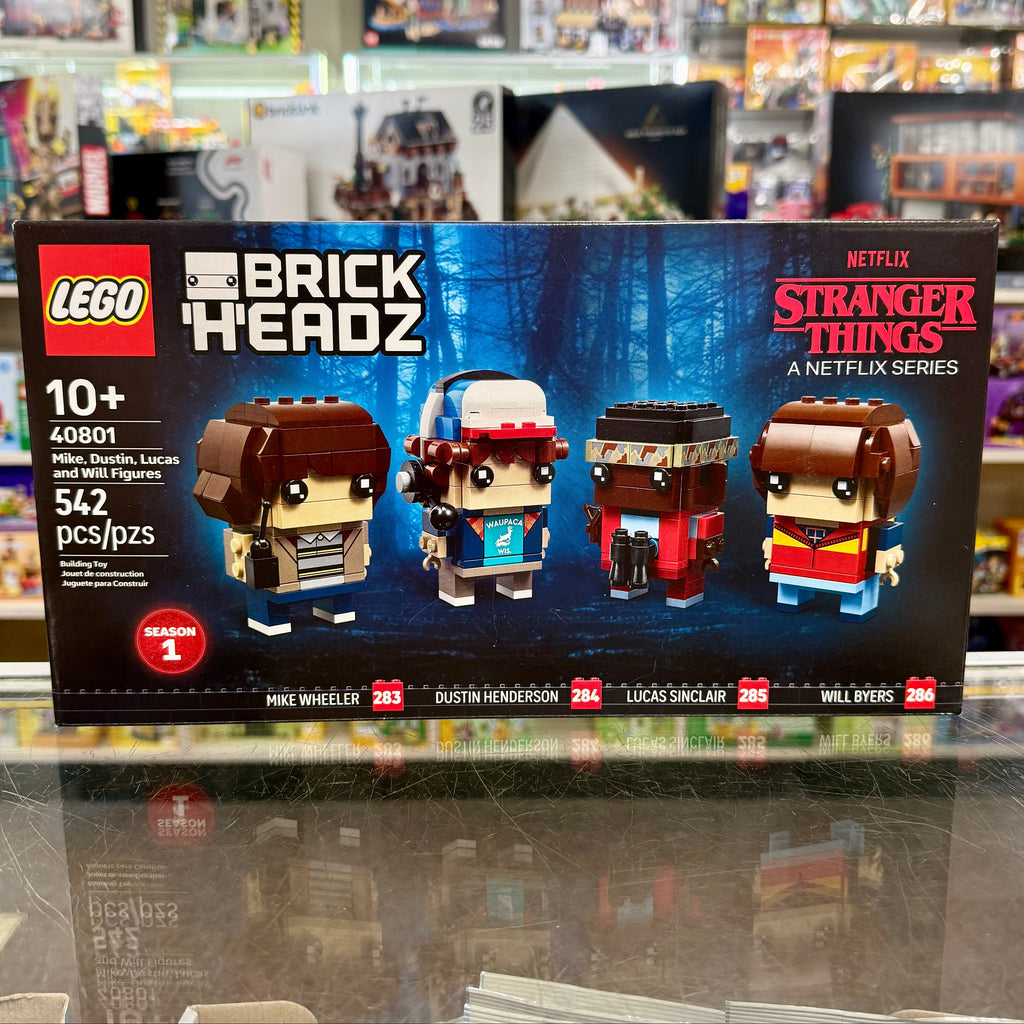 Mike, Dustin, Lucas and Will Figures, 40801 - LEGO® BrickHeadz Set ...