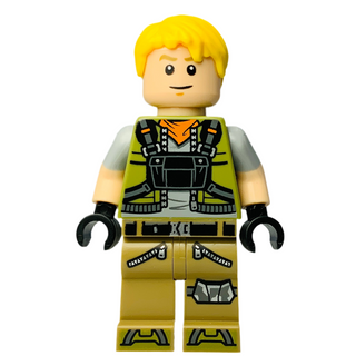 Battalion Brawler, fort001 Minifigure LEGO® Like New