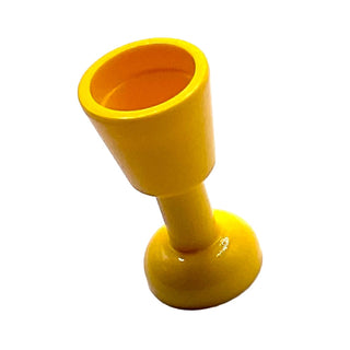 Minifigure, Utensil Goblet, Part# 2343 Part LEGO® Yellow