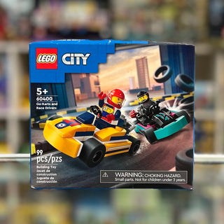 Go-Karts and Race Drivers, 60400 - LEGO® City Set Building Kit LEGO®