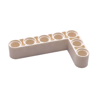 Technic, Liftarm, Modified Bent Thick L-Shape 3x5, Part# 32526 Part LEGO® White