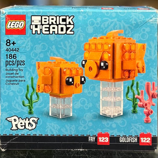 Goldfish & Fry, 40442 - LEGO® Brickheadz Set Building Kit LEGO®