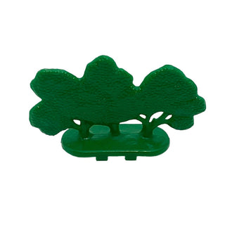 Plant, Tree Flat Bush Plain with Feet, Part# FTBushPF Part LEGO® Green Very Good 