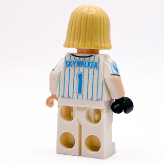B3 Customs® May 4th Exclusive Baseball Luke Skywalker Minifig made using LEGO parts B3 Customs