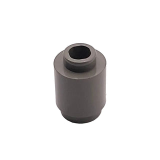 Brick Round 1x1 (Open Stud), Part# 3062 Part LEGO® Dark Gray 1 Part