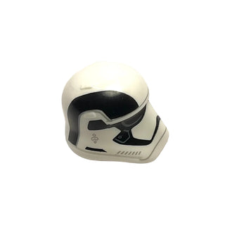 Minifigure, Headgear Helmet SW Stormtrooper Ep. 8 Pointed Mouth with Black Stripe on the Right Side Pattern (Executioner), Part# 20904pb04 Part LEGO®