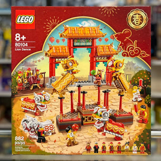 Lion Dance, 80104-1 - LEGO® Chinese New Year Set Building Kit LEGO®