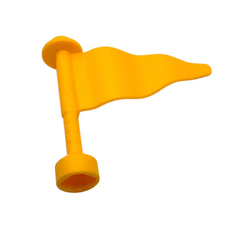 Duplo Flag Wavy 3x4 with Post, Part# 31925