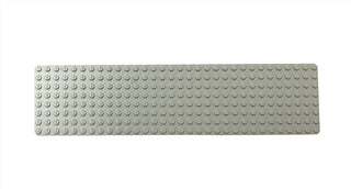 8x32 Baseplate, Part# 4187 Part LEGO® Light Gray  