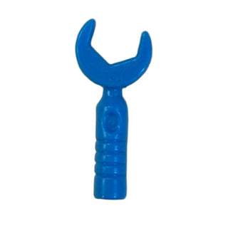 Minifigure Utensil Tool Open End Wrench - 3-Rib Handle Part#11402g Part LEGO® Dark Azure