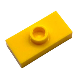 Plate, Modified 1x2 with 1 Stud without Groove (Jumper), Part# 3794a Part LEGO® Yellow