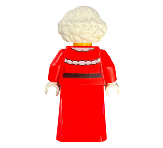 Mrs. Claus - Red Printed Dress, hol361 Minifigure LEGO®
