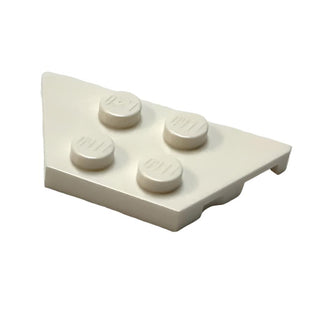 Wedge, Plate 2 x 4, Part# 51739 Part LEGO® White  