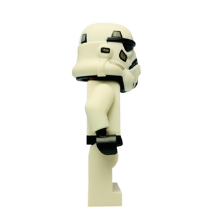 Stormtrooper, (Dual Molded Helmet, Gray Squares on Back) - Male, Light Nougat Head, Frown sw1137 Minifigure LEGO®