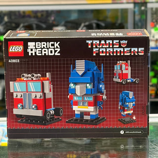 Optimus Prime Robot & Vehicle, 40803 LEGO® Transformers BrickHeadz set Building Kit LEGO®