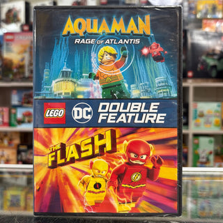Video DVD - Aquaman: Rage of Atlantis / The Flash - Double Feature - LEGO® DC Gear