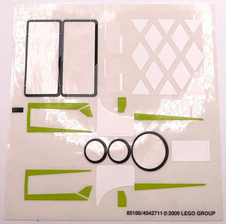 Sticker Sheet for Set Ahsoka's Starfighter and Vulture Droid, 7751 - (85168/4542711), Part# 7751stk01 Part LEGO® Missing 7 Stickers