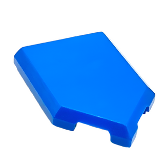 Tile, Modified 2 x 3 Pentagonal, Part # 22385 Part LEGO® Blue