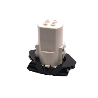 Monorail Motor 9V w/ Long Couplings, Part# 2684c01b Part LEGO® White Very Good