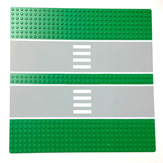 32x32 LEGO® Road Baseplate 30225c01pb01 Part LEGO® Very Good  