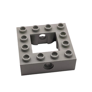 Technic, Brick 4x4 Open Center, Part# 32324 Part LEGO® Light Gray