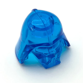 Minifigure Headgear Helmet, Darth Vader Type 2 Top, Part# 19916 Part LEGO® Prototype Trans-Dark Blue  