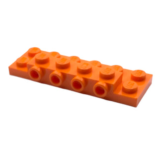 Plate, Modified 2 x 6 x 2/3 with 4 Studs on Side, Part# 87609 Part LEGO® Orange