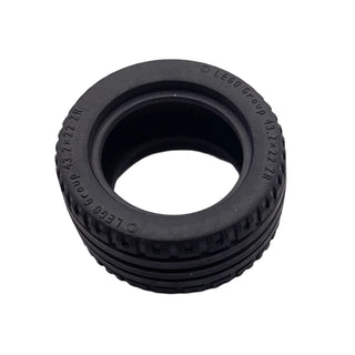 Tire 43.2x22 ZR, Part# 44309 Part LEGO® Black Very Good