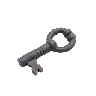 Minifigure, Utensil Key, Part# 40359a Part LEGO® Dark Bluish Gray Very Good