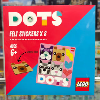 Sticker Sheet, Craft Felt Stickers x 8, 5007219 - LEGO® DOTS