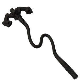 Minifigure, Weapon Whip with Grappling Hook and Barbs, Part#3206 Part LEGO® Black