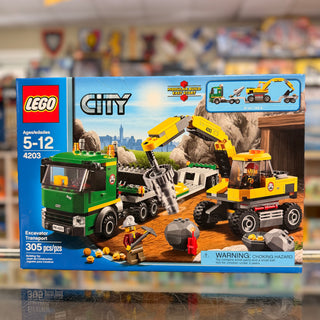 Excavator Transport, 4203 LEGO® City Set