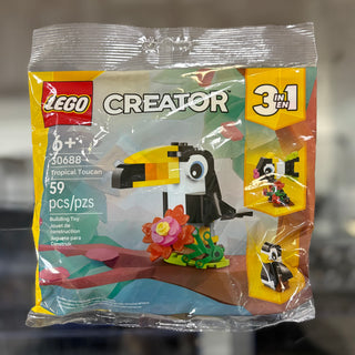 Tropical Toucan paper bag / polybag - 30688