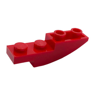 Slope, Curved 4x1 Inverted, Part# 13547 Part LEGO® Red