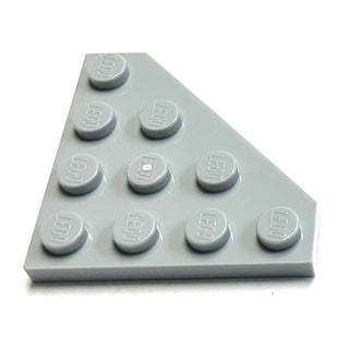 Wedge, Plate 4 x 4 Cut Corner, Part# 30503 Part LEGO® Light Bluish Gray