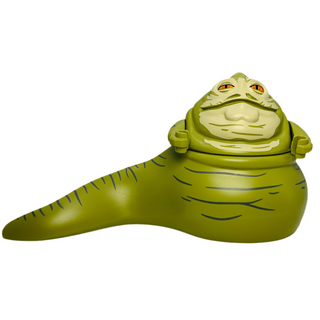 Jabba the Hutt - Olive Green, Tan Face, Dark Bluish Gray Wrinkles sw1388 Minifigure LEGO® Like New