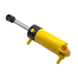 Pneumatic Cylinder with 2 Inlets and Rounded End Medium (48mm), Part# 47224c01 Part LEGO® Yellow Very Good