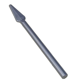 Minifigure Weapon, Pike/Spear Handle with Flat End, Part# 93789 Part LEGO® Flat Silver