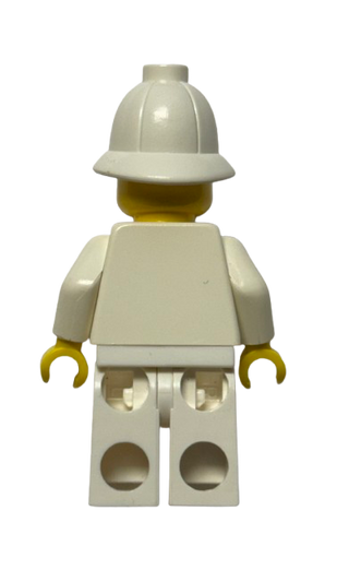 Dr. Kilroy / Dr. Charles Lightning - Green and Lime Vest, White Legs, White Pith Helmet, adv026 - LEGO® Adventurers Minifigure