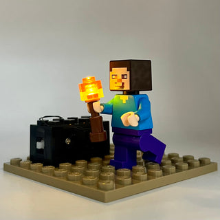 Lighting Kit, Minecraft Torch, (Battery), MCT-B Light up kit United Brick Co®