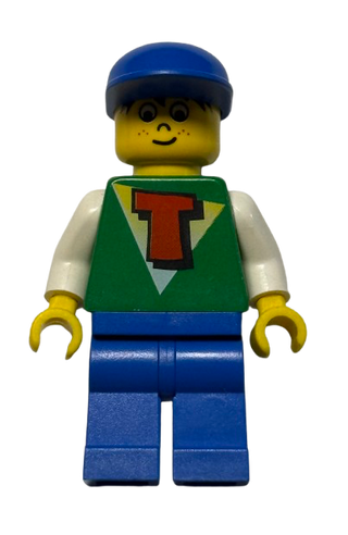 Time Cruisers - Timmy with Blue Legs, Blue Cap, tim004 - LEGO® Time Cruisers & Time Twisters Minifigure