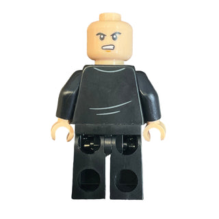 Draco Malfoy - Black Suit, Dark Bluish Gray Sweater, hp532 Minifigure LEGO®