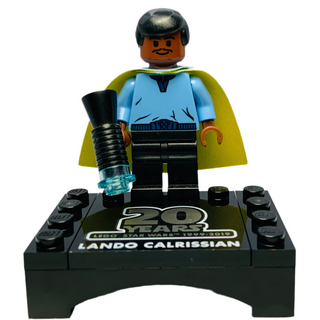 Lando Calrissian, sw1027 Minifigure LEGO® Like New with Stand