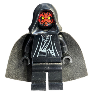 Darth Maul - Hood and Cape, Silver Neck Clasp, sw0394 Minifigure LEGO®